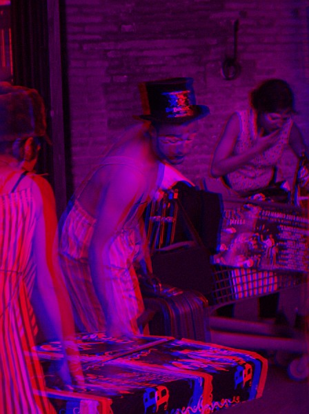 Preparativi - Foto 3D :: Buskers Pirata Bologna 2010
