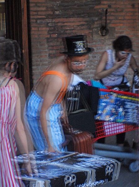 Preparativi - Foto 3D :: Buskers Pirata Bologna 2010