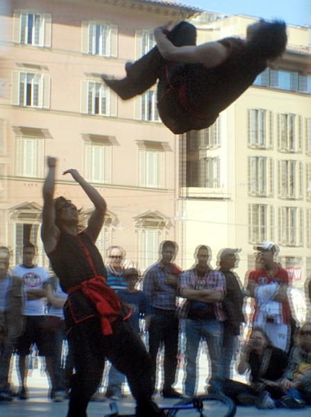 Salto - Foto 3D :: Buskers Pirata Bologna 2010