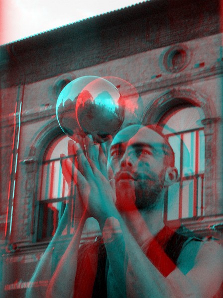 Sfera - Foto 3D :: Buskers Pirata Bologna 2010