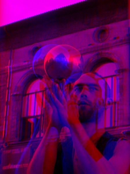 Sfera - Foto 3D :: Buskers Pirata Bologna 2010