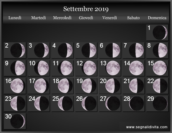 SETTEMBRE 2019