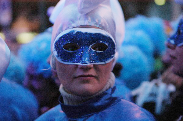 Maschera blu - Carnevale di Soverato