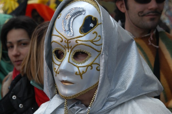 Maschera dorata - Carnevale di Soverato