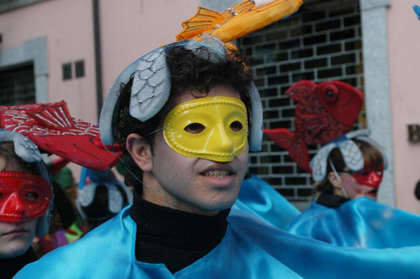 Maschera gialla - Carnevale di Soverato