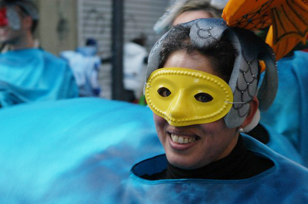 Maschera in blu - Carnevale di Soverato