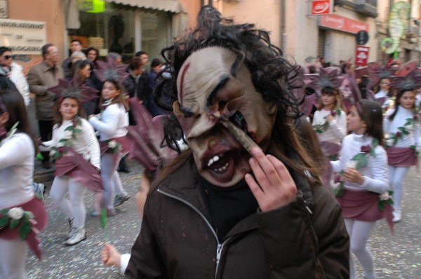 Maschera marrone - Carnevale di Soverato
