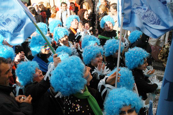Parrucche blu - Carnevale di Soverato