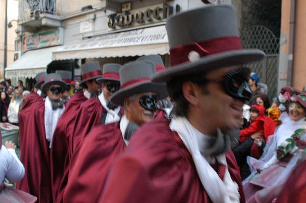 Sfilata cavallieri - Carnevale di Soverato