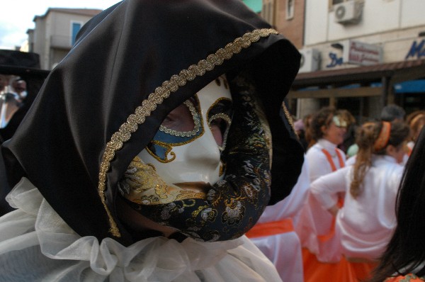 Veneziana bianco nera - Carnevale di Soverato