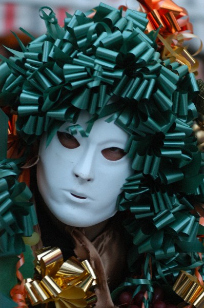 Veneziana bianco verde - Carnevale di Soverato