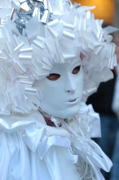 Veneziana in bianco - Carnevale di Soverato