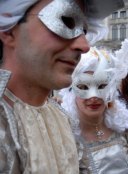 Bianco Argento - Carnevale di Venezia