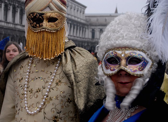 Coppia aristocratica - Carnevale di Venezia