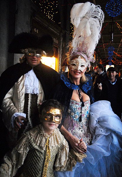 Famiglia - Carnevale di Venezia