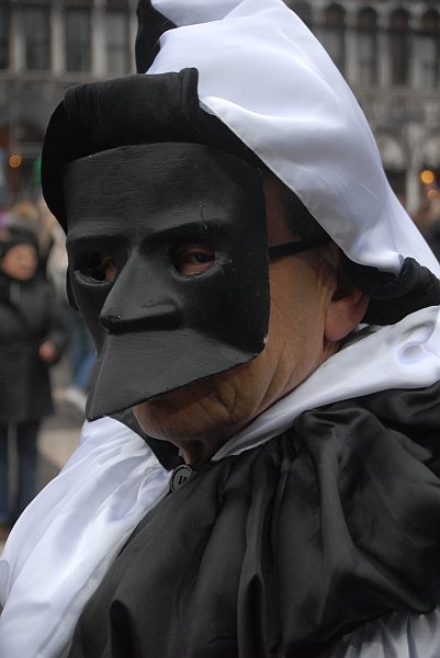 Maschera nera - Carnevale di Veneziaa