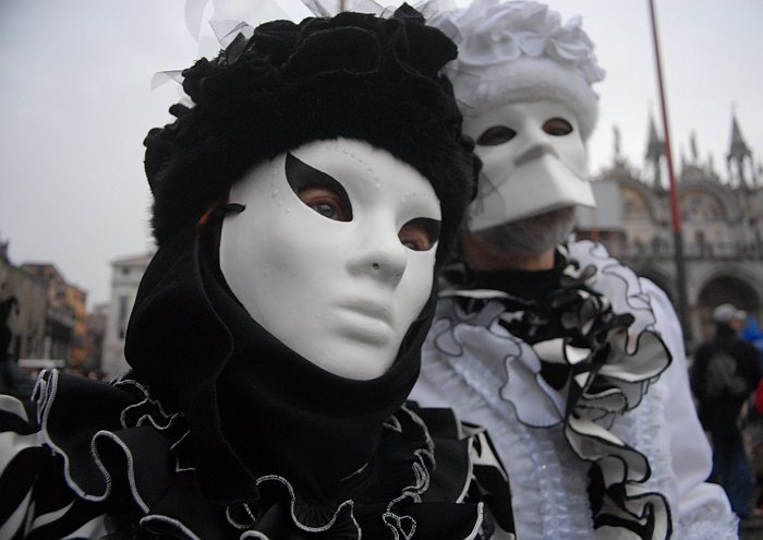 Maschere bianche - Carnevale di Venezia 2008