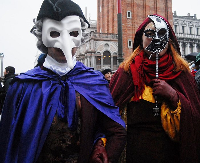 Rosso Blu - Carnevale di Venezia