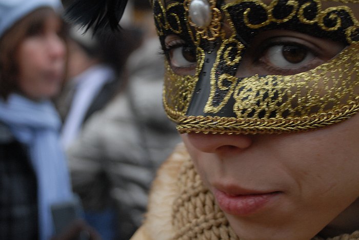 Sguardo penetrante - Carnevale di Venezia