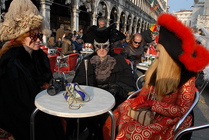 Al tavolo - Carnevale di Venezia