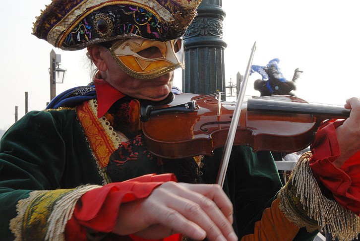 Al violino - Carnevale di Venezia