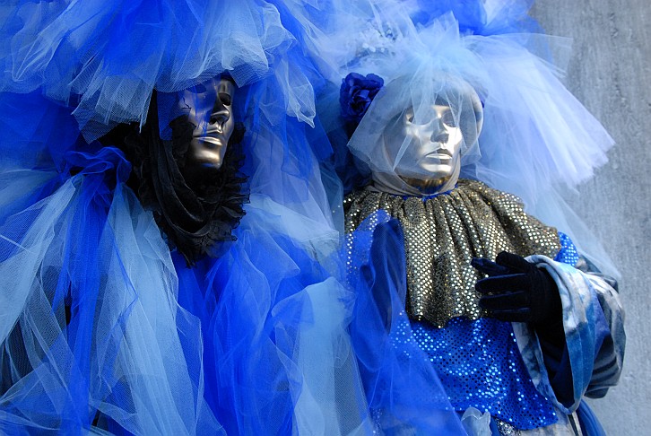 Azzurro - Carnevale di Venezia
