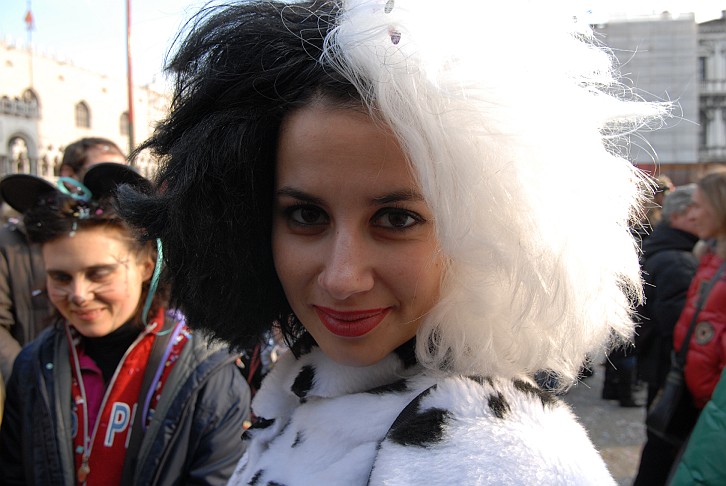 Bianca nera - Carnevale di Venezia