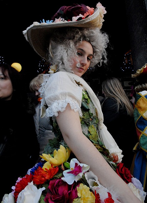 Costume fiori - Carnevale di Venezia