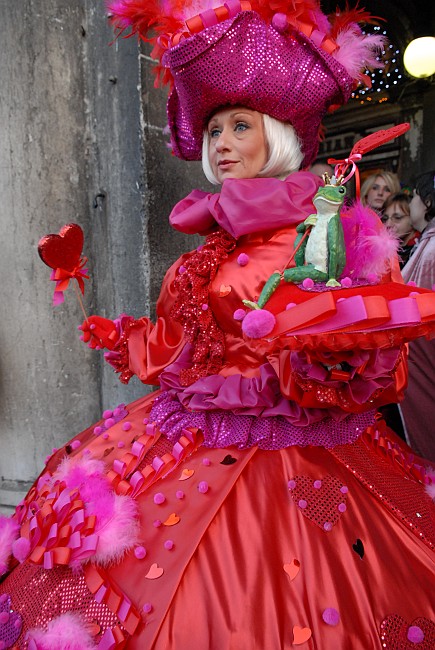 Cuore ranocchio - Carnevale di Venezia