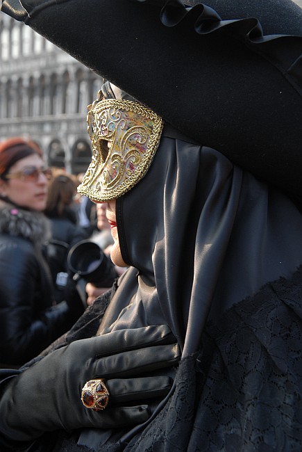 Dama in nero - Carnevale di Venezia