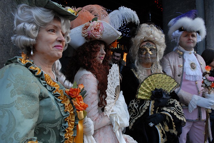 Dame di corte - Carnevale di Venezia