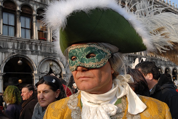 Elegante cavaliere - Carnevale di Venezia