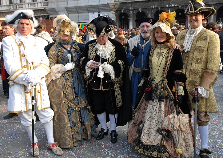 Famiglia - Carnevale di Venezia