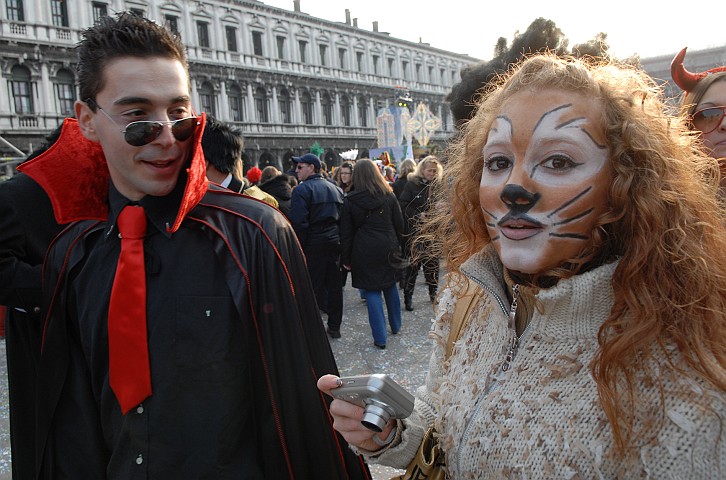Giovane coppia - Carnevale di Venezia