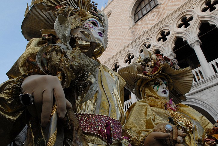 Gold coppia - Carnevale di Venezia