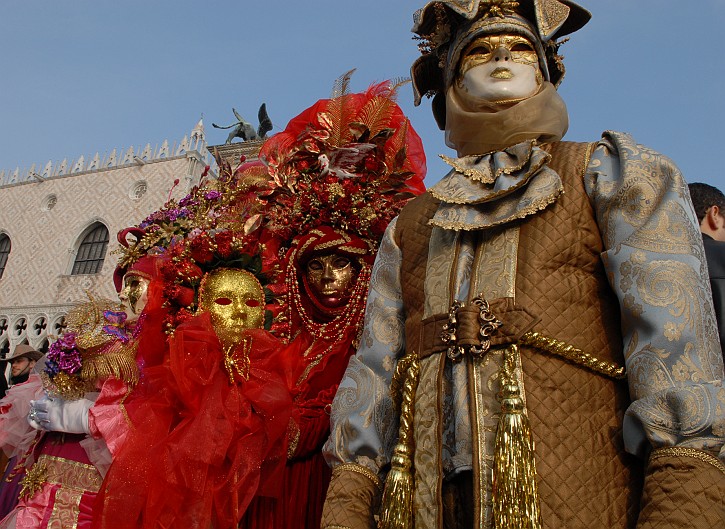 Gruppo di tre - Carnevale di Venezia