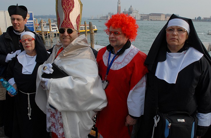 Il clero - Carnevale di Venezia