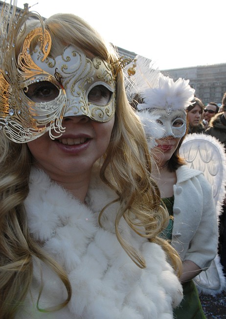 Maschere bianche - Carnevale di Venezia