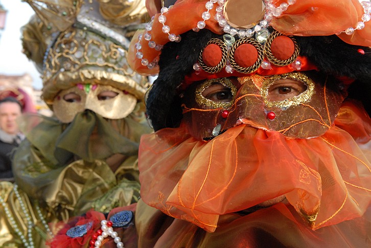 Maschere sguardo - Carnevale di Venezia