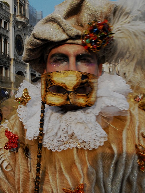 Mezza maschera - Carnevale di Venezia