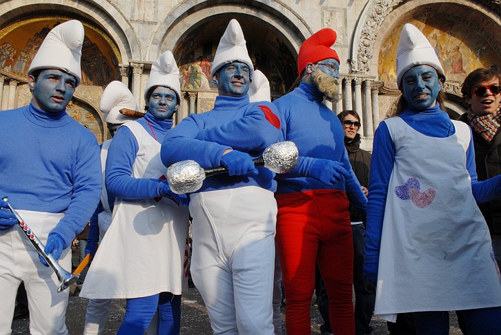Puffi - Carnevale di Venezia