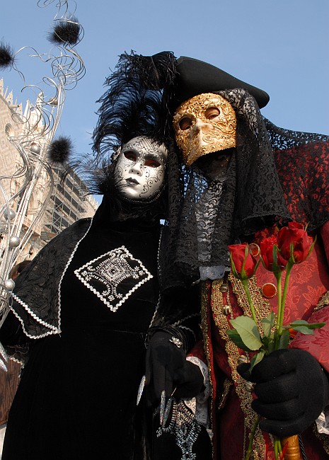 Rosso nero - Carnevale di Venezia