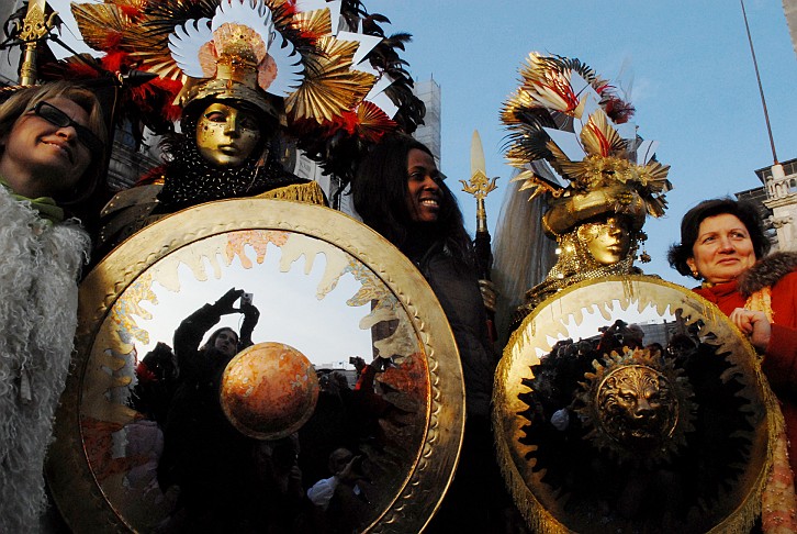 Scudi a specchio - Carnevale di Venezia