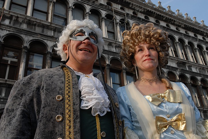 Signori in costume - Carnevale di Venezia