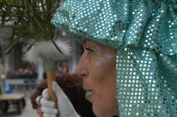 Copri capo lucente - Carnevale di Venezia