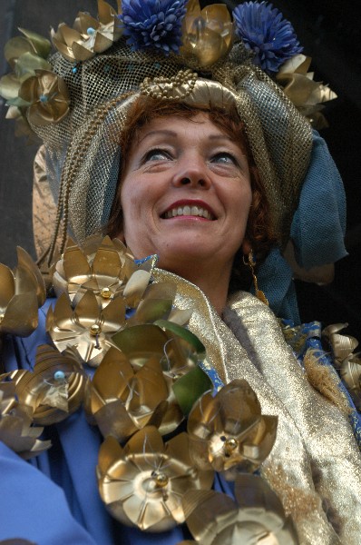 Dama dai fiori dorati - Carnevale di Venezia