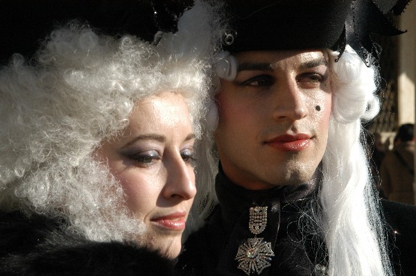 Giovane coppia - Carnevale di Venezia