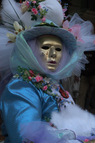 In celeste - Carnevale di Venezia