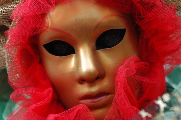 In rosso - Carnevale di Venezia