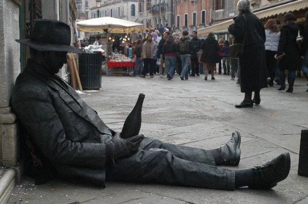 L'uomo nero - Carnevale di Venezia